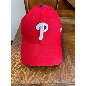 New Era 9FORTY Philadelphia Phillies MLB Adjustable Hat Red Baseball Cap OSFM